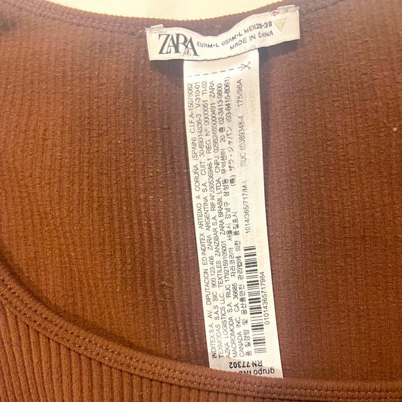 Beautiful brown crop top for all occasions! - Picture 2 of 3